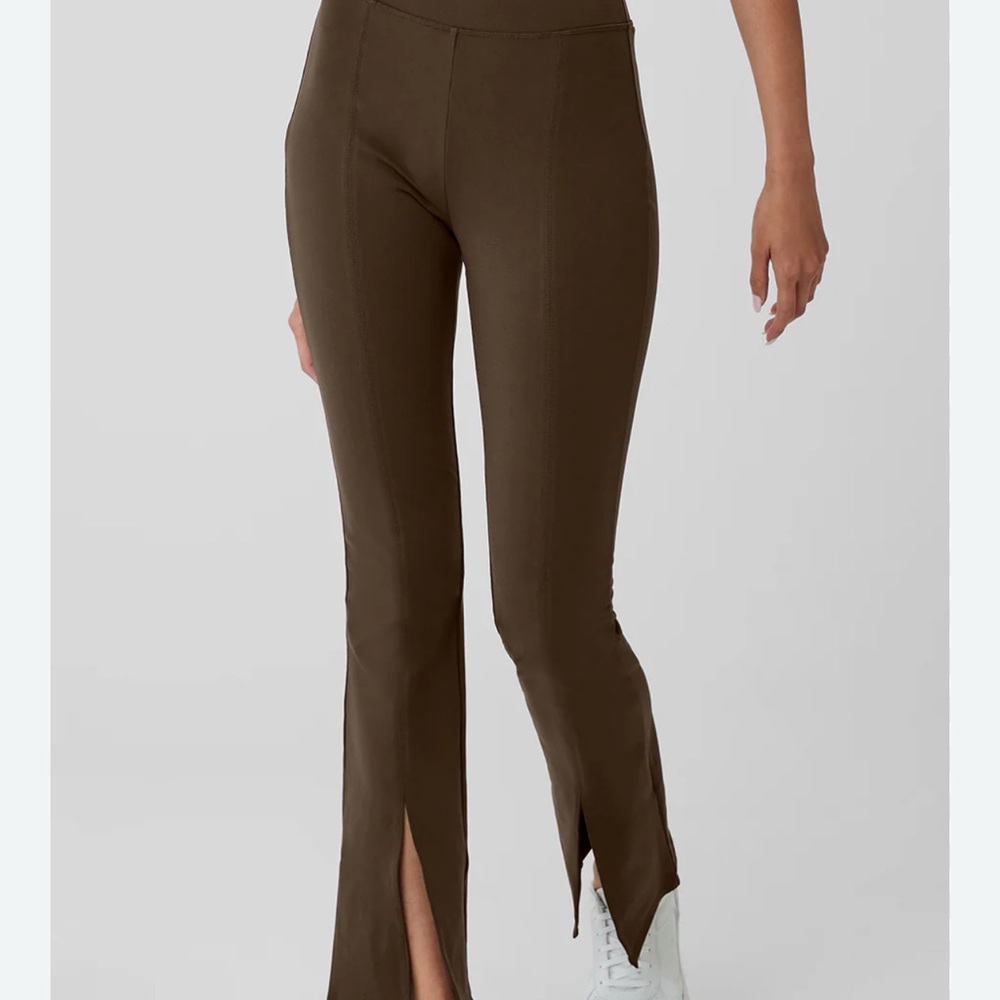 Brown Flared Pants